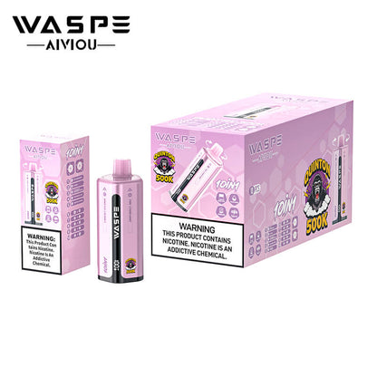 WASPE 10In1 Quinton 500000 Puffs Disposable Vape