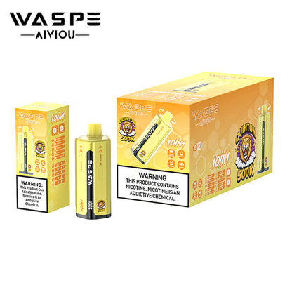 WASPE 10In1 Quinton 500000 Puffs Disposable Vape