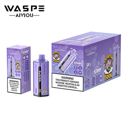 WASPE 10In1 Quinton 500000 Puffs Disposable Vape